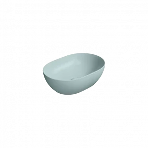 GSI PURA Раковина накладная овальная 50x35 (Ghiaccio)