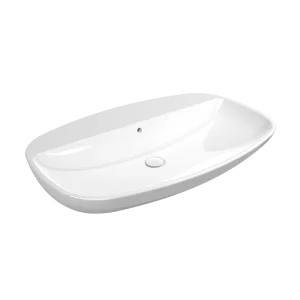 FLAMINIA NUDA 85 Раковина с полкой под смеситель 85x50 (белый)