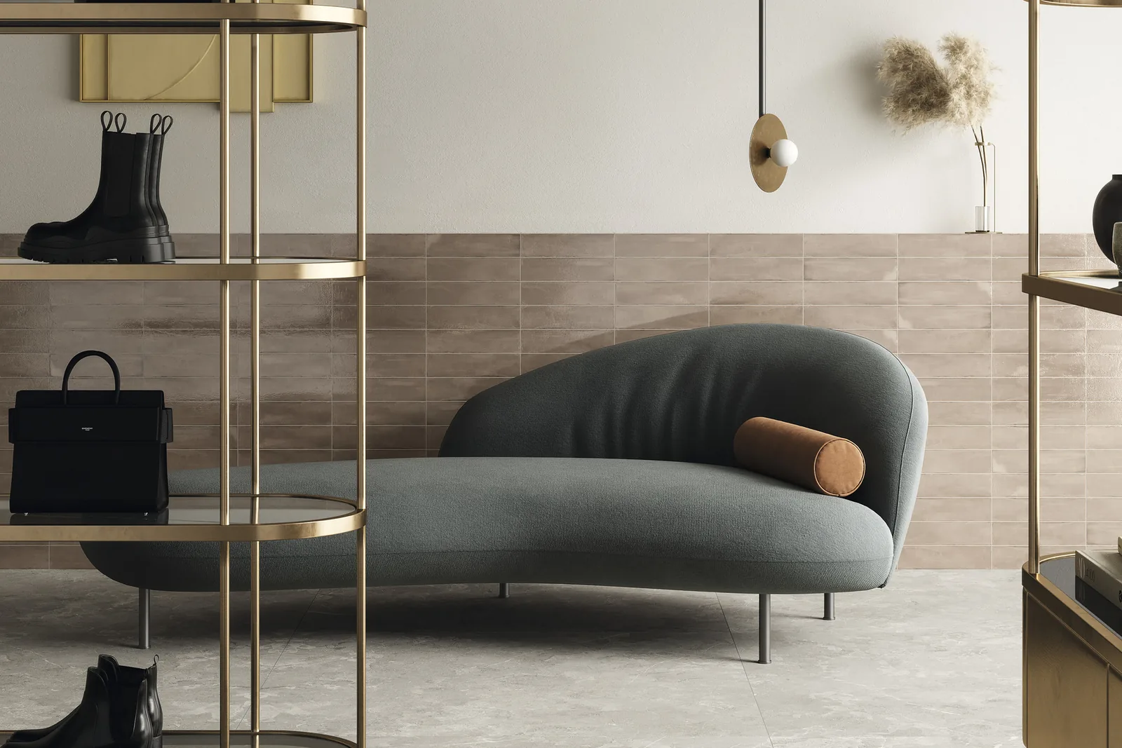 ELEMENTI GLOSSY - гостиная, фрагмент