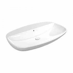 FLAMINIA NUDA 85 Раковина с полкой под смеситель 85x50 (белый)
