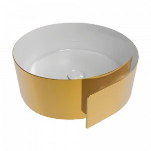 FLAMINIA ROLL 44 Раковина 44x44 (золото)