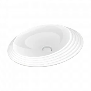FLAMINIA SPIRE 58 Раковина декор 58x38 (белый)