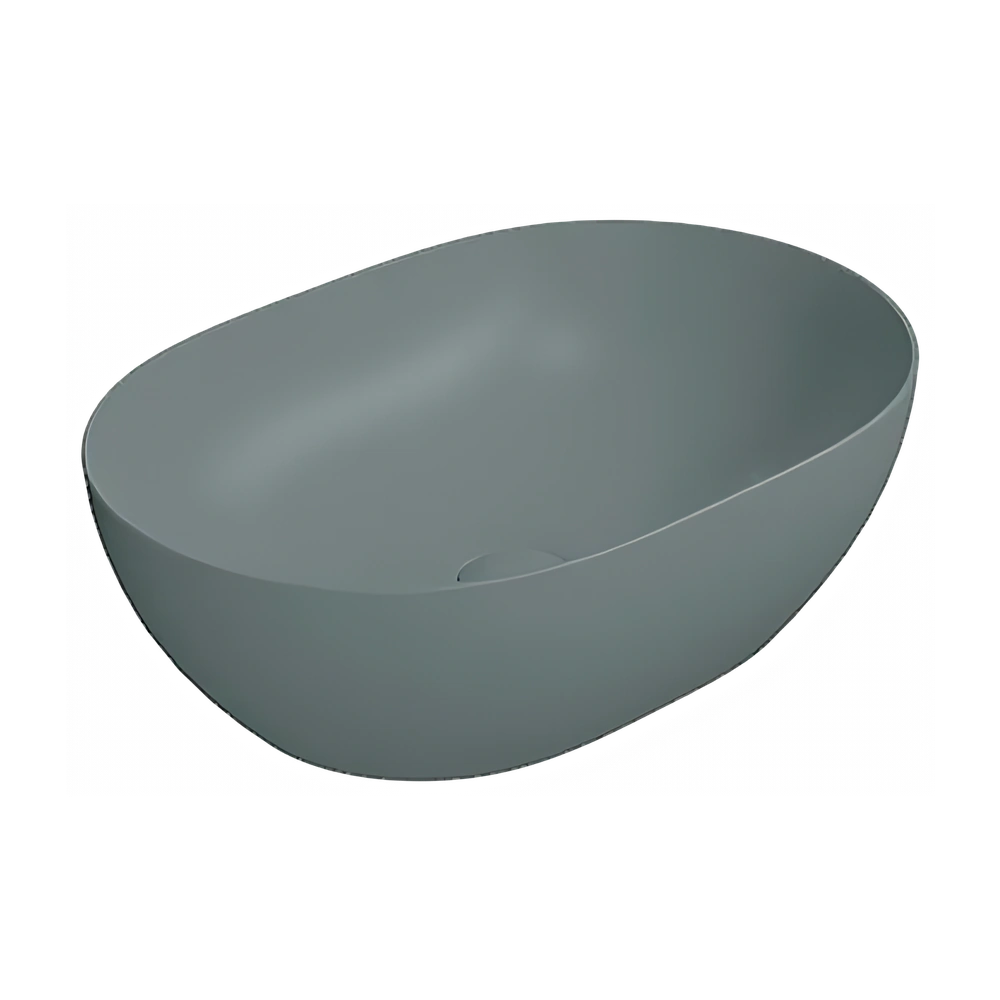 GSI PURA Раковина накладная овальная 50x35 (Agave)