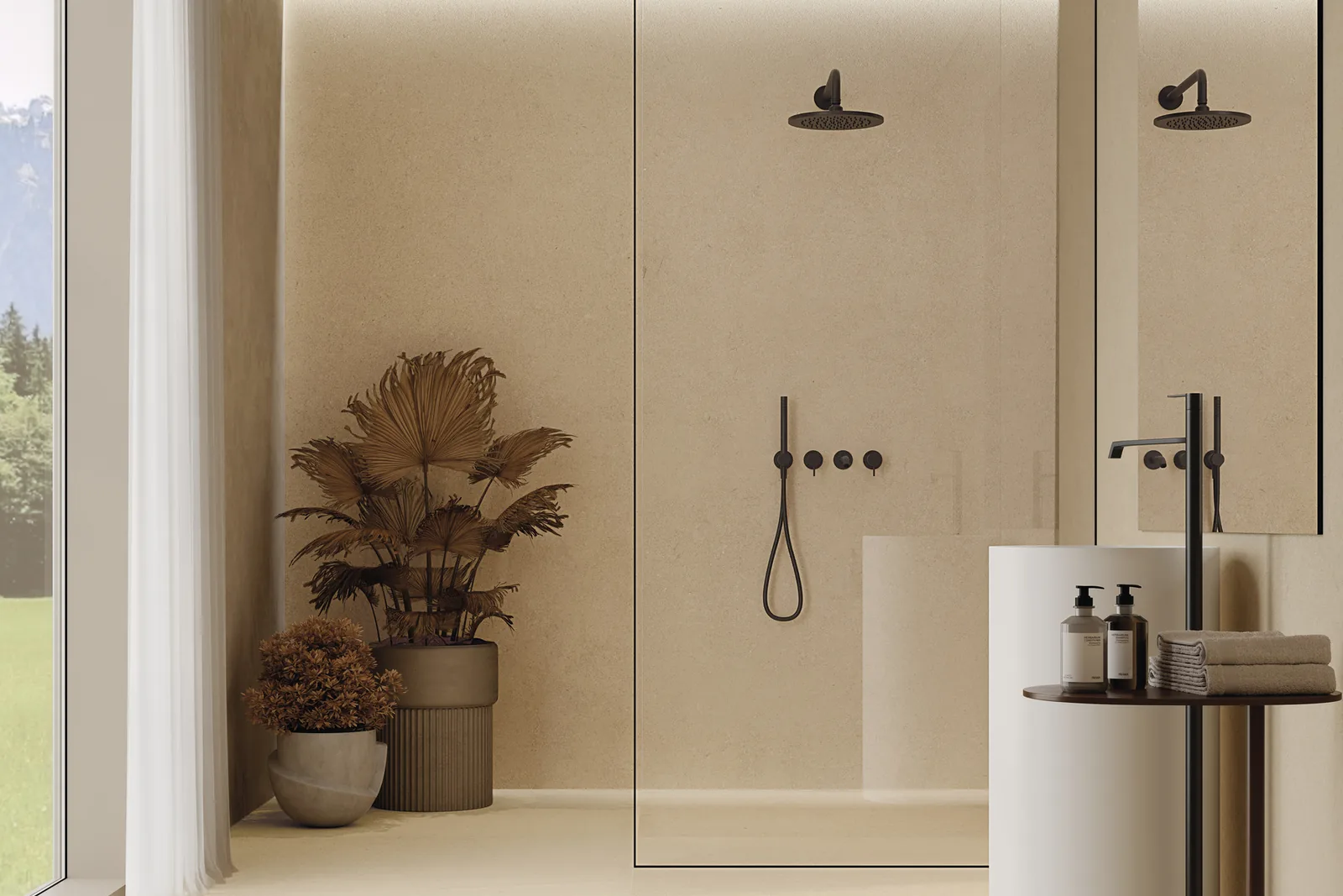 LIMESTONE BEIGE - ванная комната