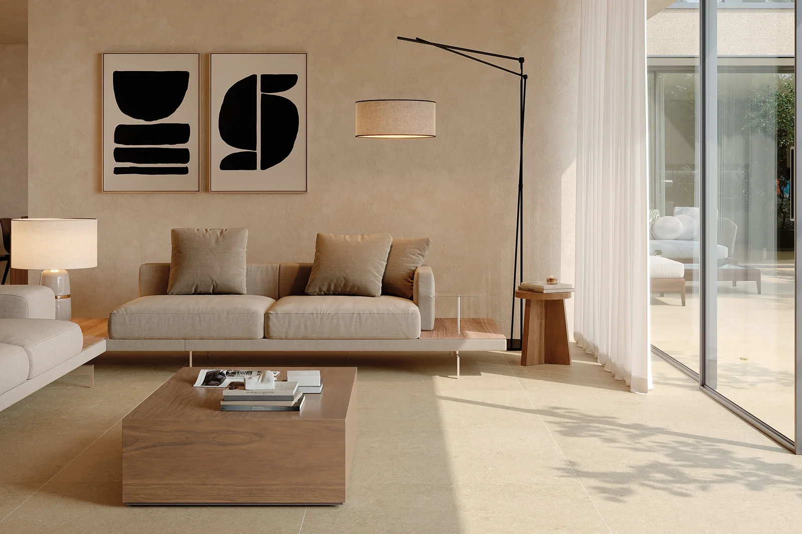 LIMESTONE BEIGE - гостиная