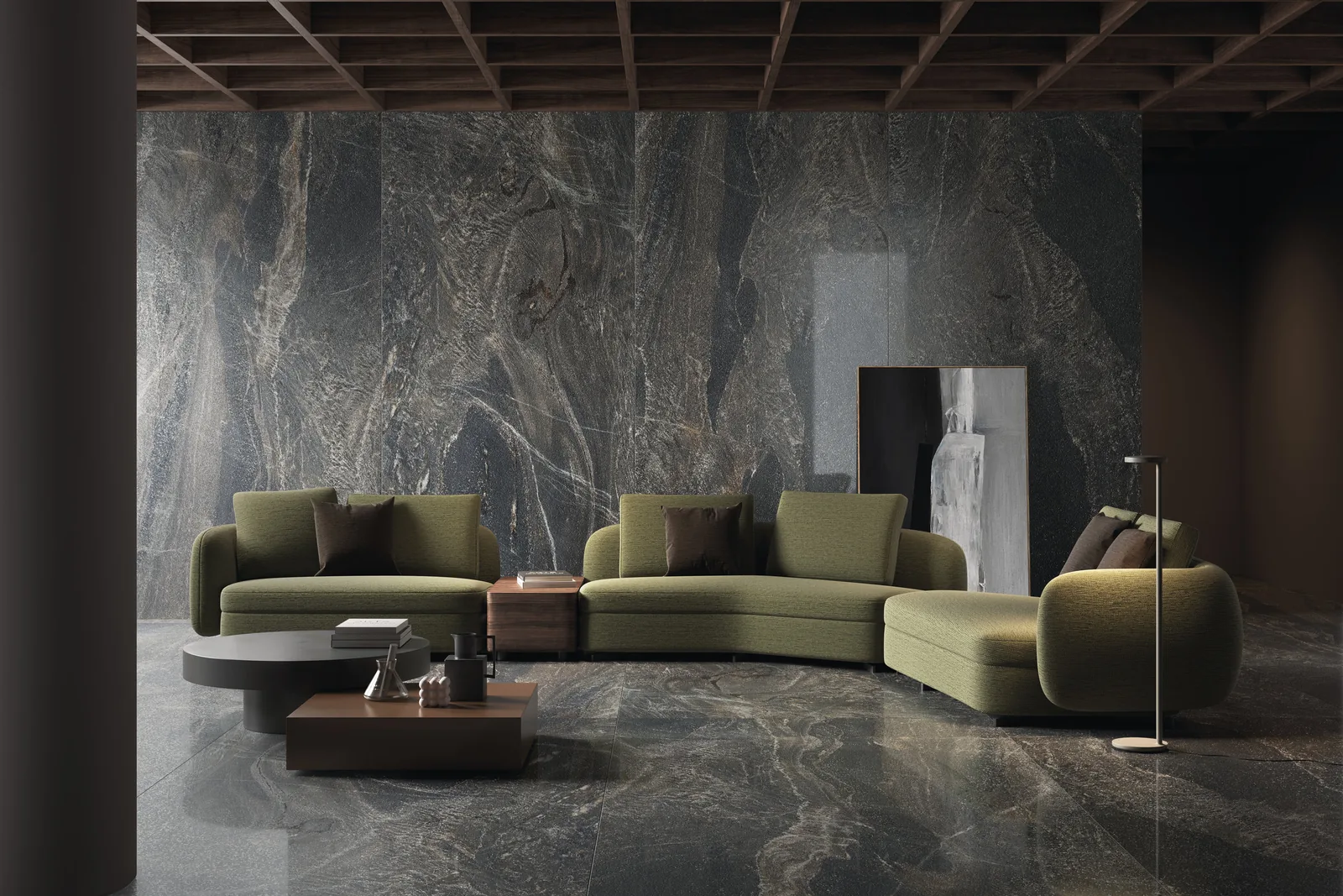 PIETRE MAXFINE Jatoba Brown - интерьер, гостиная