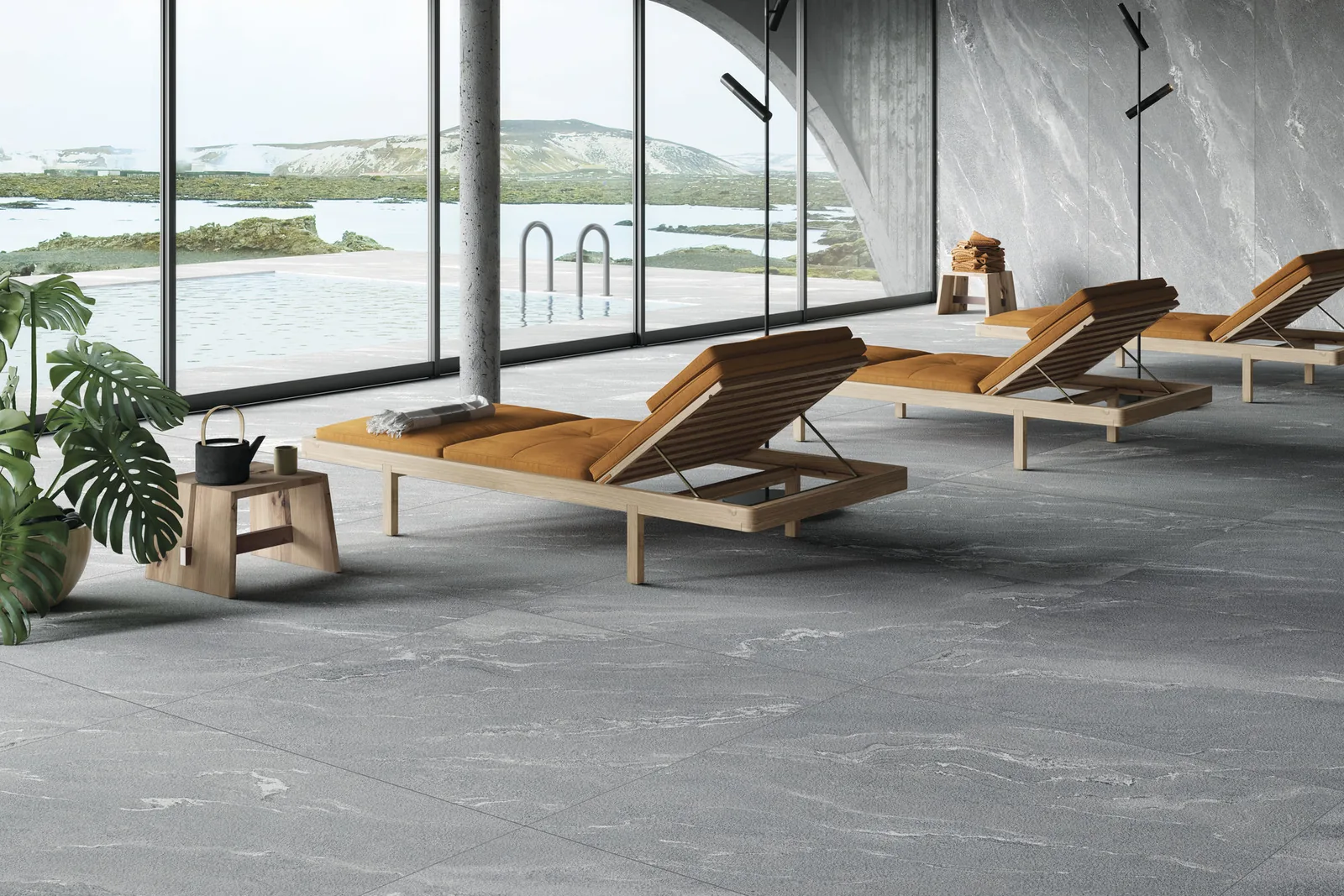 PIETRE MAXFINE Tyrol Stone - интерьер, спа-зона