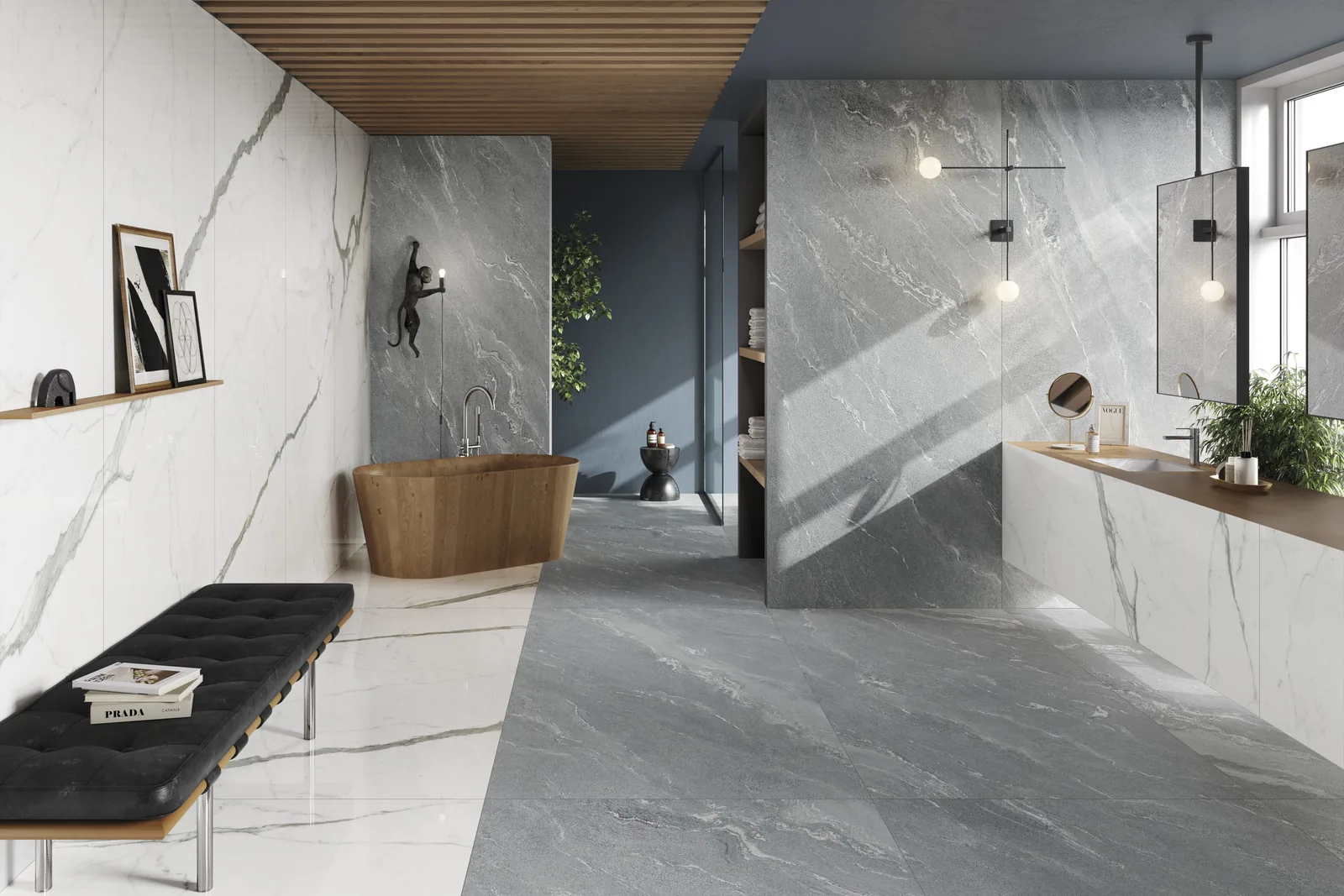 PIETRE MAXFINE Tyrol Stone - интерьер, ванная комната