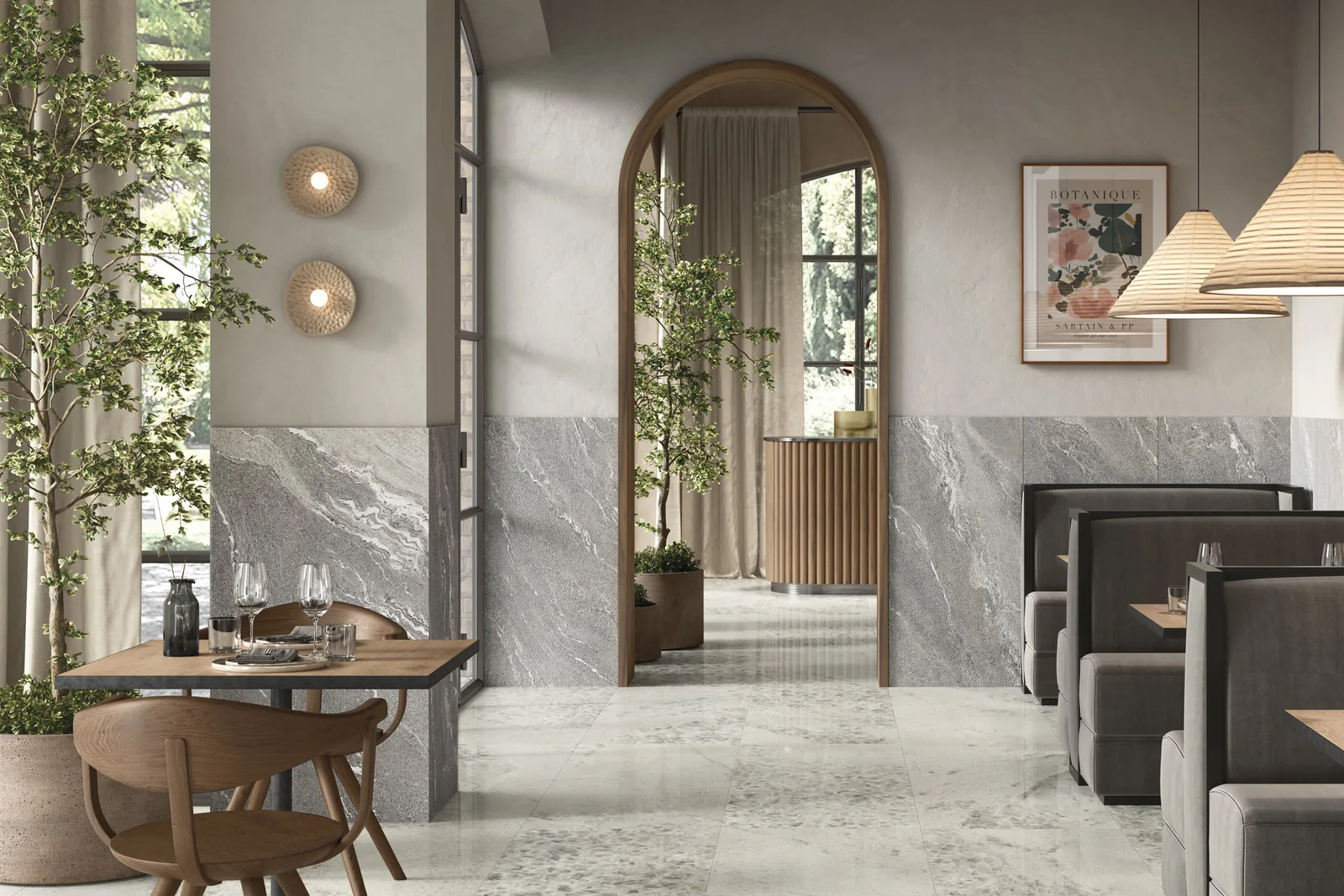 PIETRE MAXFINE Tyrol Stone - интерьер