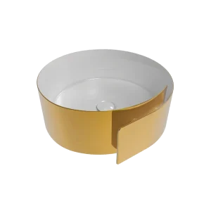 FLAMINIA ROLL 44 Раковина 44x44 (золото)