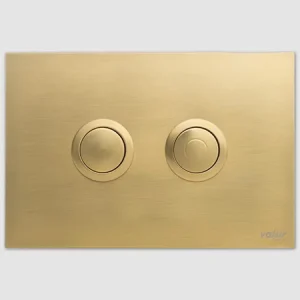 VALSIR INOX Панель смыва (латунь брашированная)